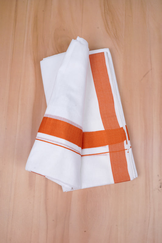 425FCD-01 W/D DHOTI 4.25 MTR-Orange