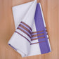 Heritage Gold W/S Dhoti 2.00 MTR - Violet