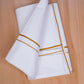 FCD-48 W/D DHOTI 3.80 MTR-Yellow