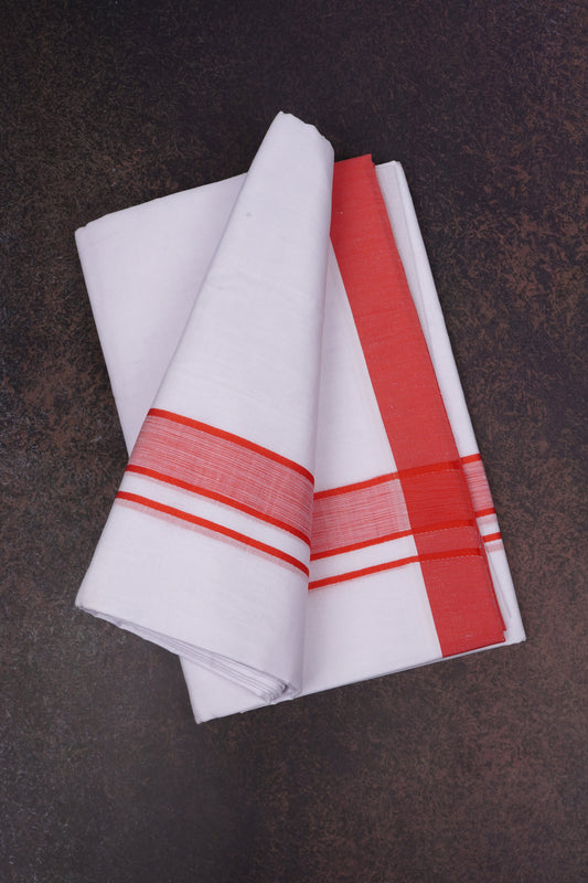 FD-108 W/D DHOTI 3.70 MTR-Dark pink