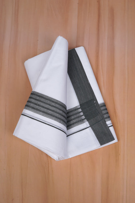 FCD-622 W/D DHOTI 3.80 MTR - Black 2