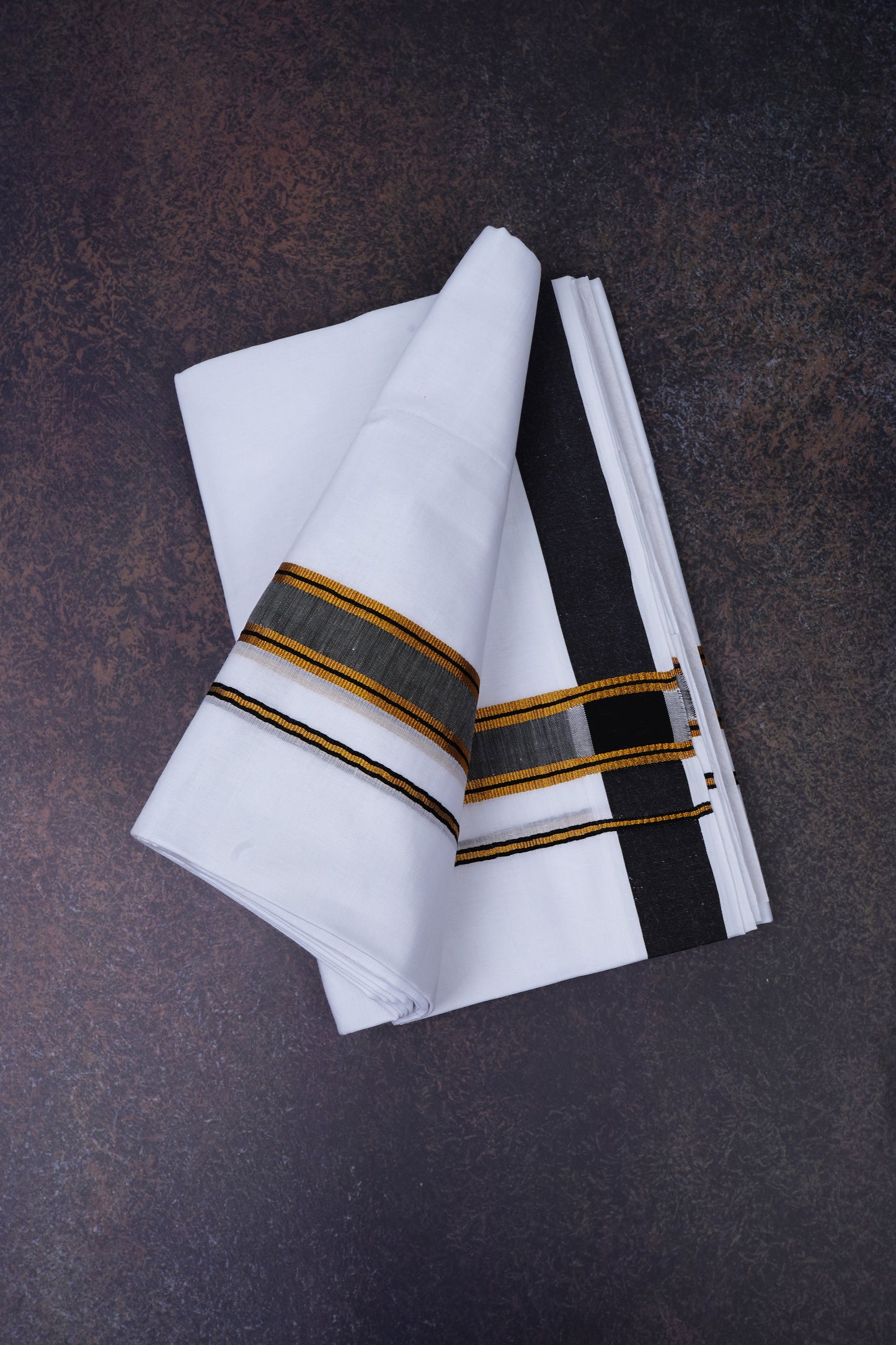 FD-172 W/D DHOTI 3.80 MTR- Gray