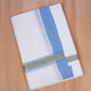 FCD-594 W/D DHOTI 3.80 MTR - Blue