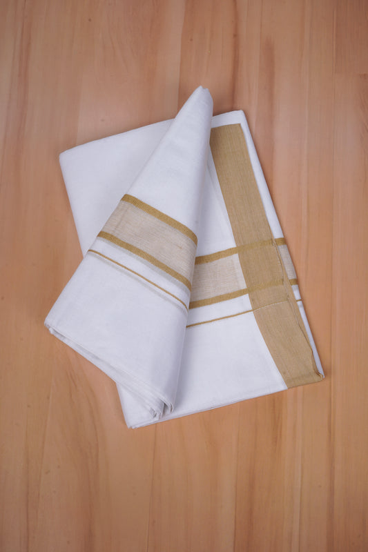 FCD-568 W/D DHOTI 3.80 MTR - Light Brown