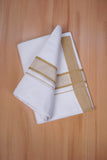 FCD-568 W/D DHOTI 3.80 MTR - Light Brown