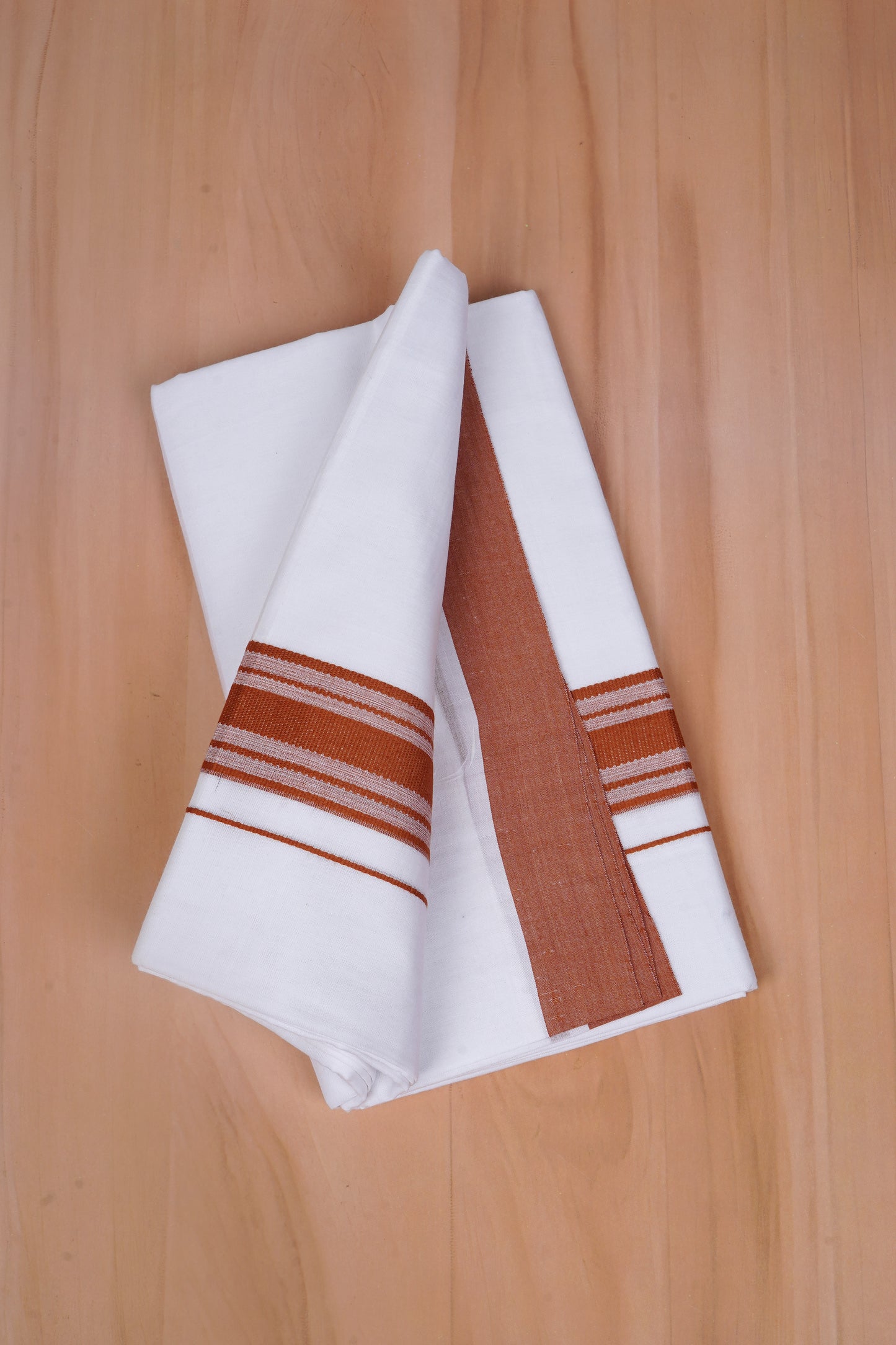 FCD-416 W/D DHOTI 3.80 MTR - Brown 2