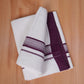 FCD-584 W/D DHOTI 3.80 MTR - Purple