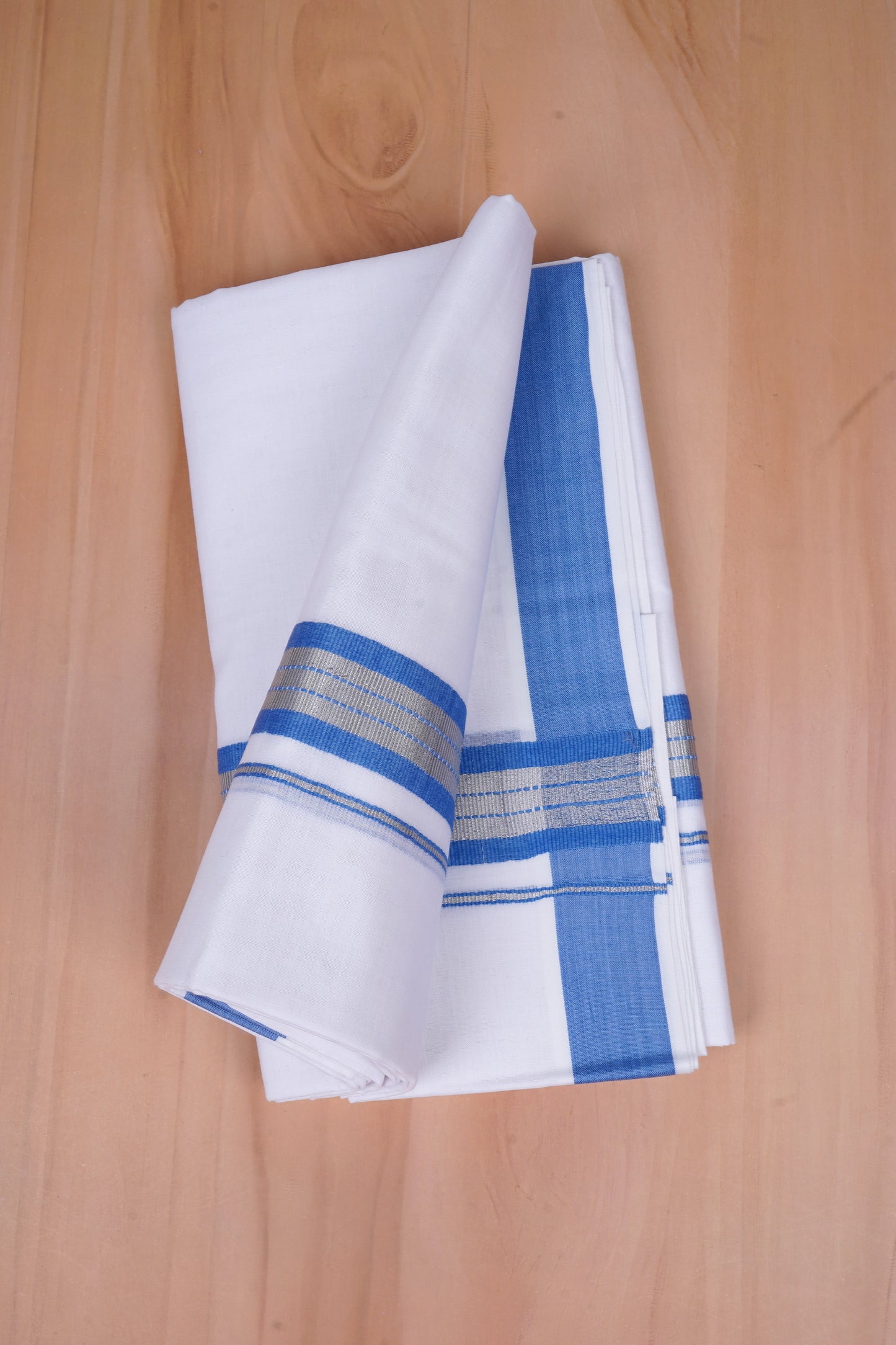 FCD-565 W/D DHOTI 3.80 MTR - Sky blue