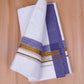 FCD-528 W/D DHOTI 3.80 MTR-Purple