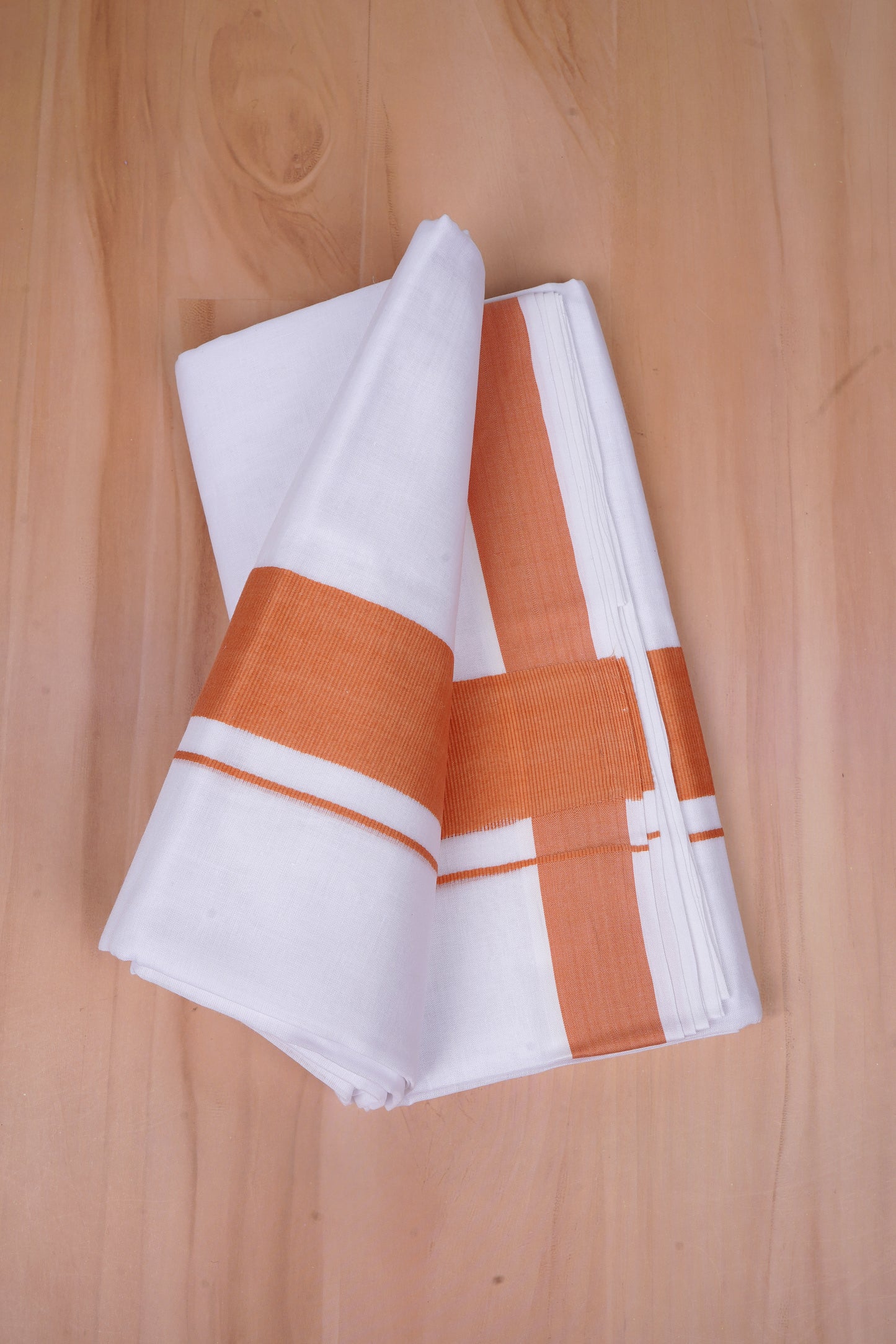 FCD-333 W/D DHOTI 3.80 MTR- Orange