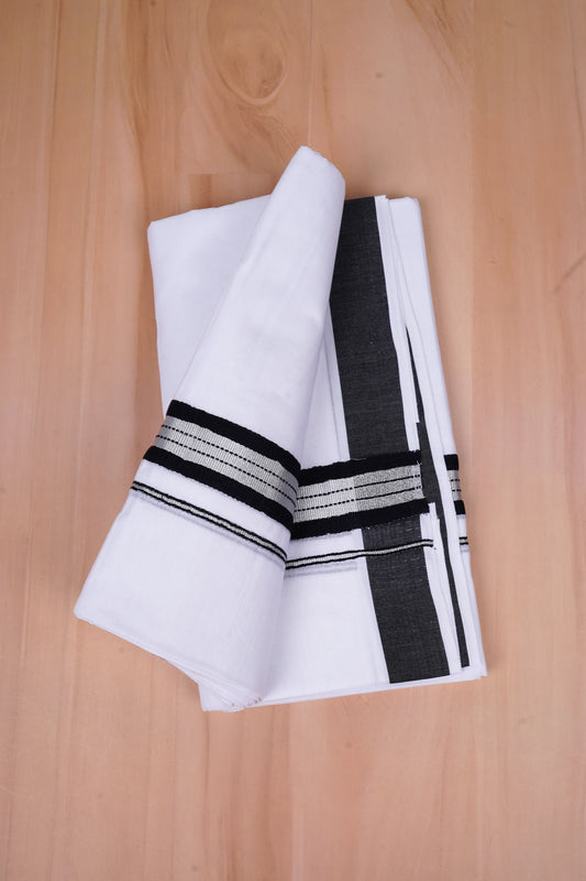 FCD-565 W/D DHOTI 3.80 MTR - Black