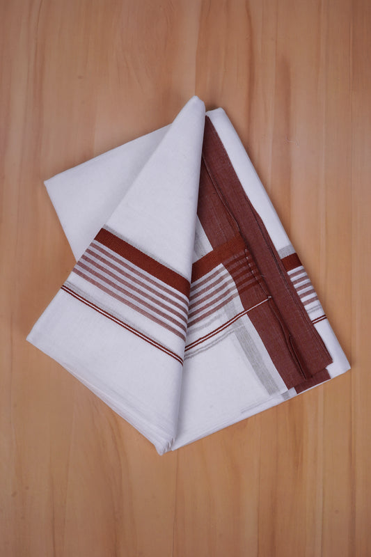 FCD-575 W/D DHOTI 3.80 MTR - Brown