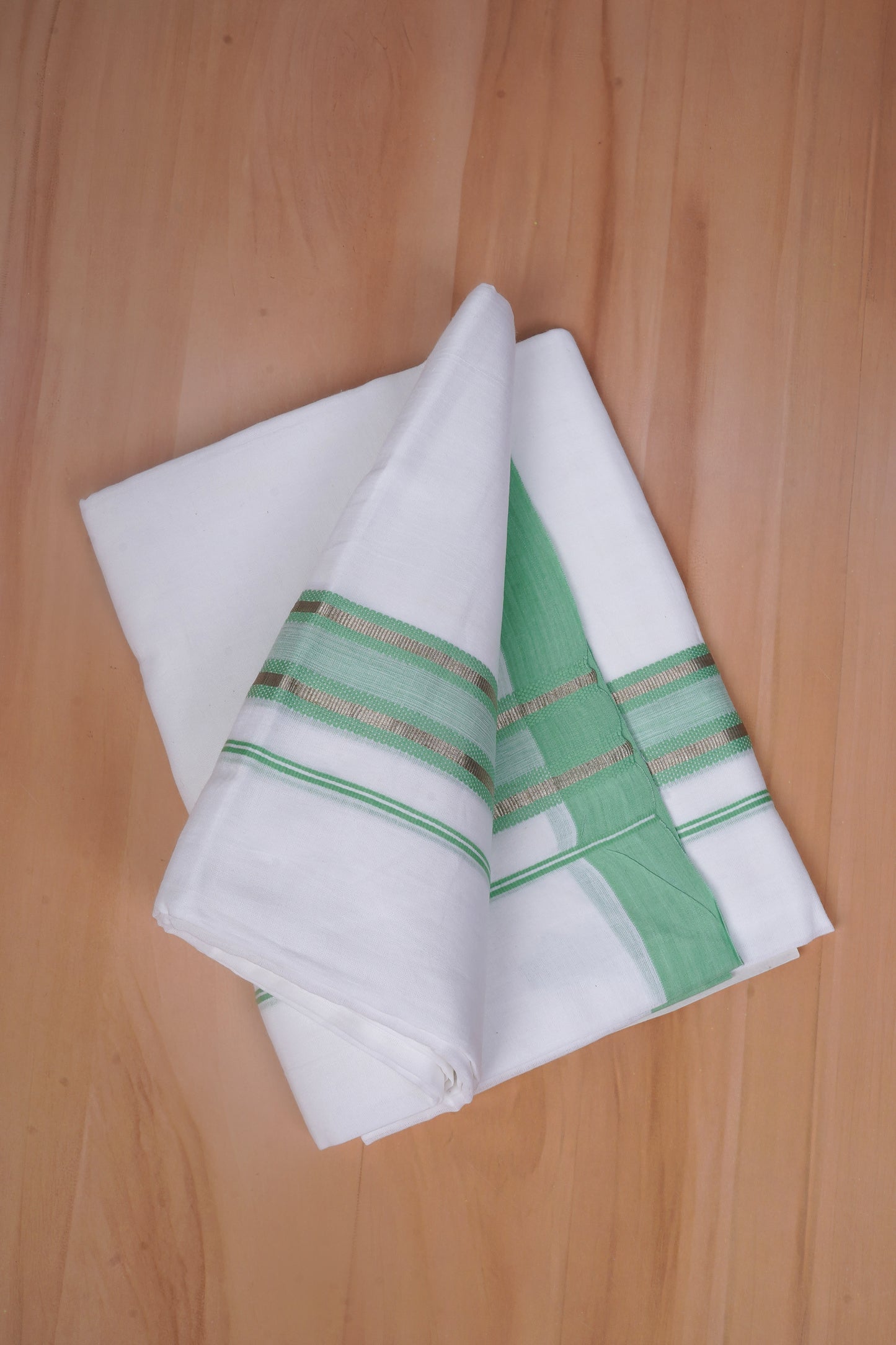 FCD-517 W/D DHOTI 3.80 MTR - Light Green