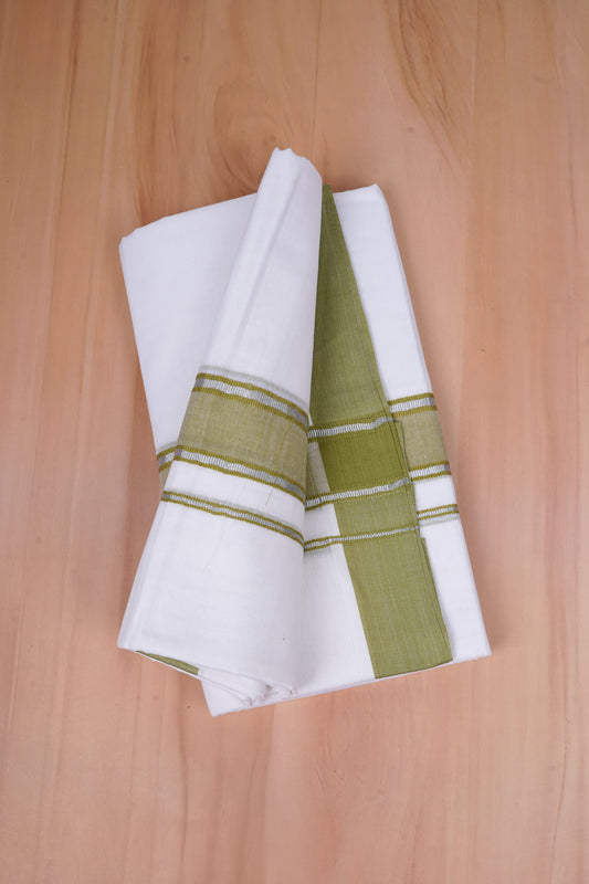 FCD-364 W/D DHOTI 3.80 MTR - Green