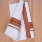 FCD-618 W/D DHOTI 3.80 MTR - Orange
