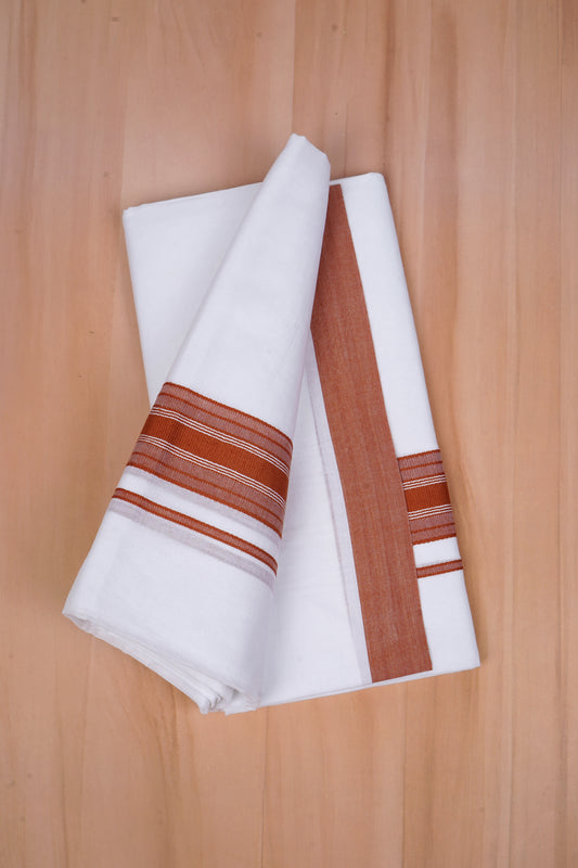 FCD-618 W/D DHOTI 3.80 MTR - Orange