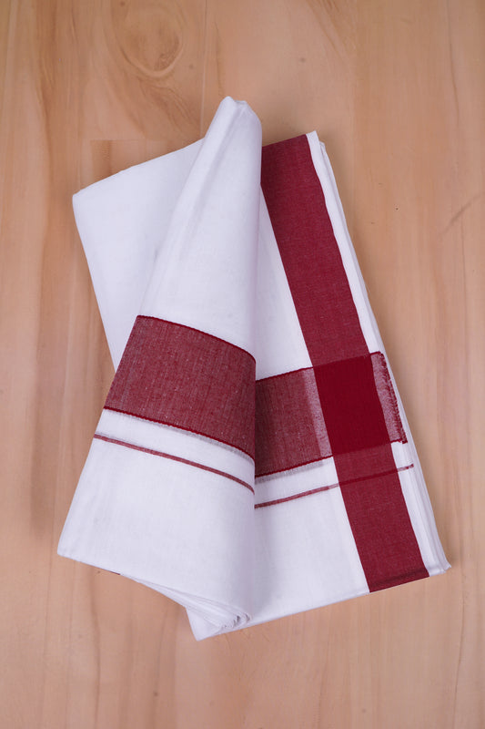 FCD-330 W/D DHOTI 3.80 MTR- Red