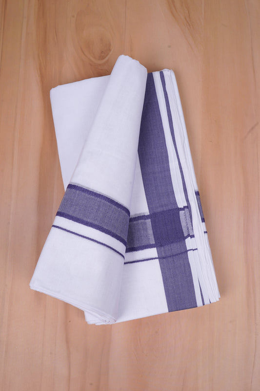 FCD-471 W/D DHOTI 3.80 MTR - Purple