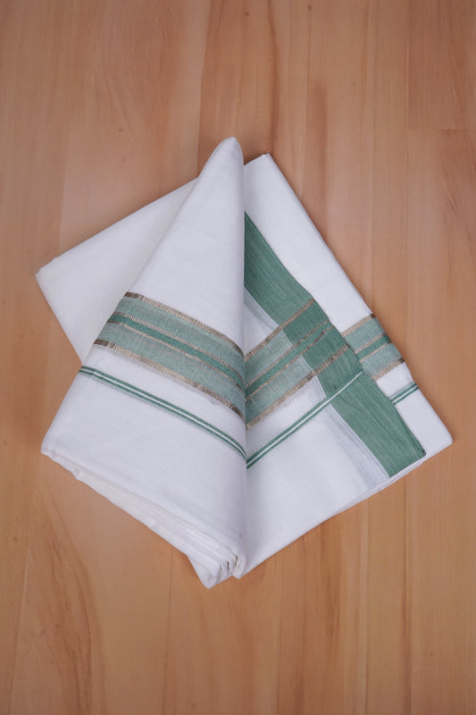 FCD-477 W/D DHOTI 3.80 MTR - Light Green