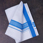 FD-91 W/D DHOTI 3.80 MTR-Blue