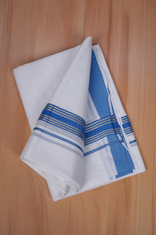 FCD-590 W/D DHOTI 3.80 MTR - L Blue