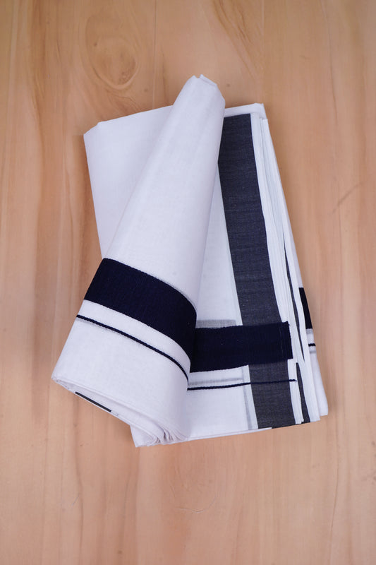 425FCD-01 W/D DHOTI 4.25 MTR-Dark Blue