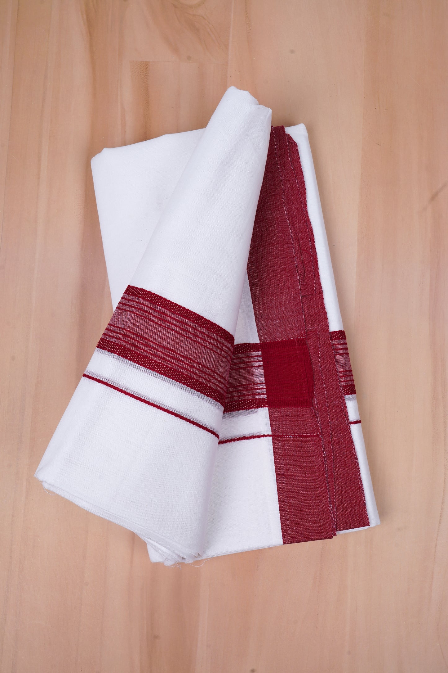 FCD-522 W/D DHOTI 3.80 MTR-Red 2