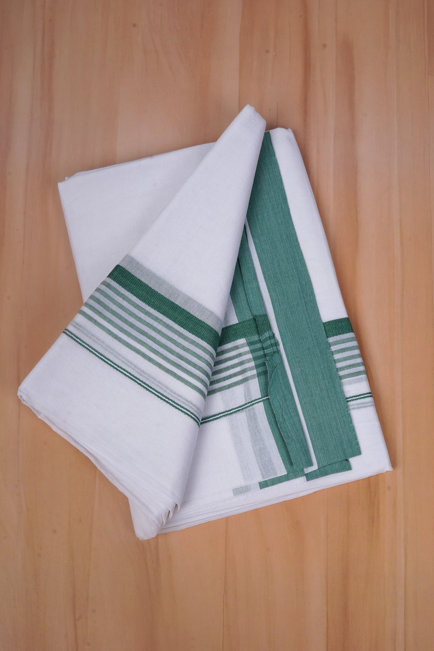 FCD-575 W/D DHOTI 3.80 MTR - Light Green