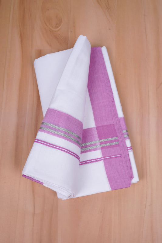 FCD-526 W/D DHOTI 3.80 MTR-Pink