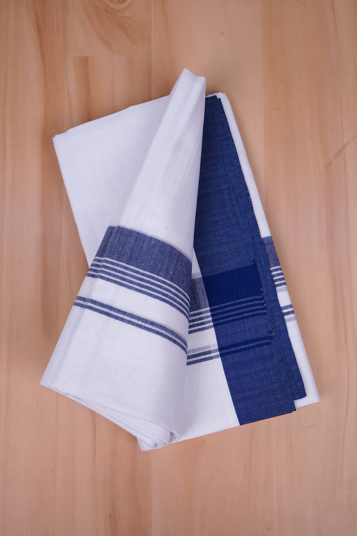 FCD-425 W/D DHOTI 3.80 MTR- Blue 3