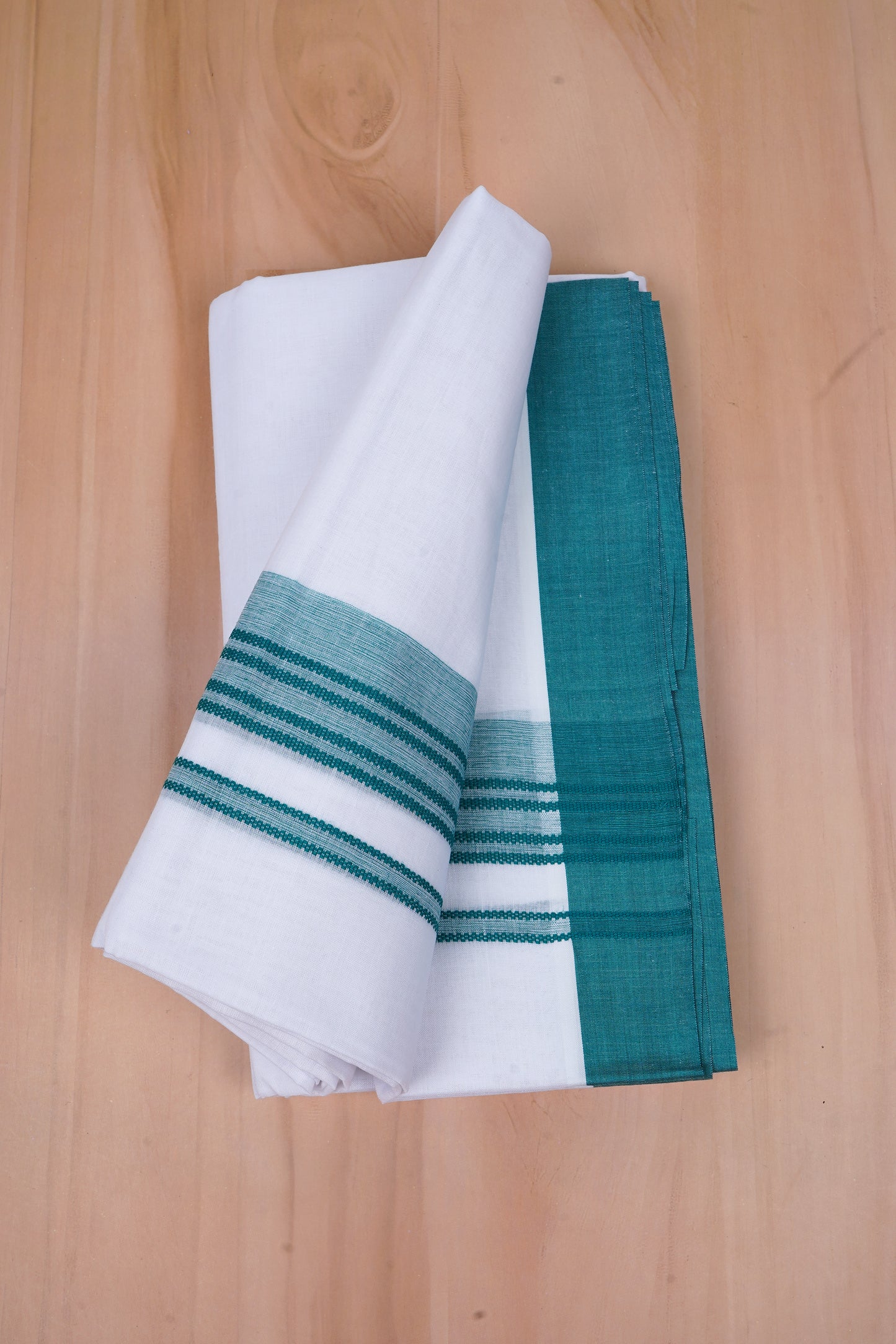 FCD-504 W/D DHOTI 3.80 MTR-Green