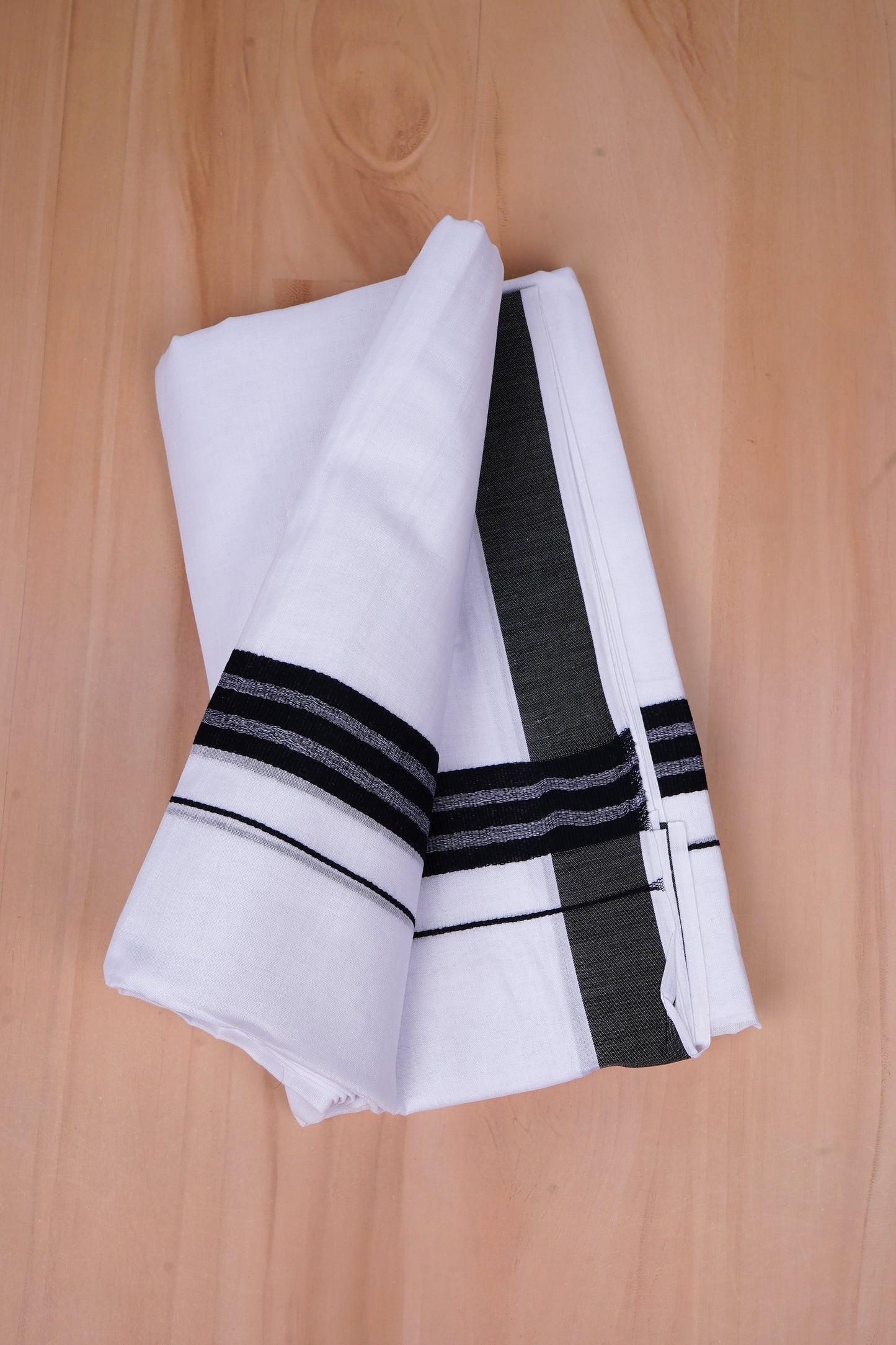 FCD-502 W/D DHOTI 3.80 MTR-Black