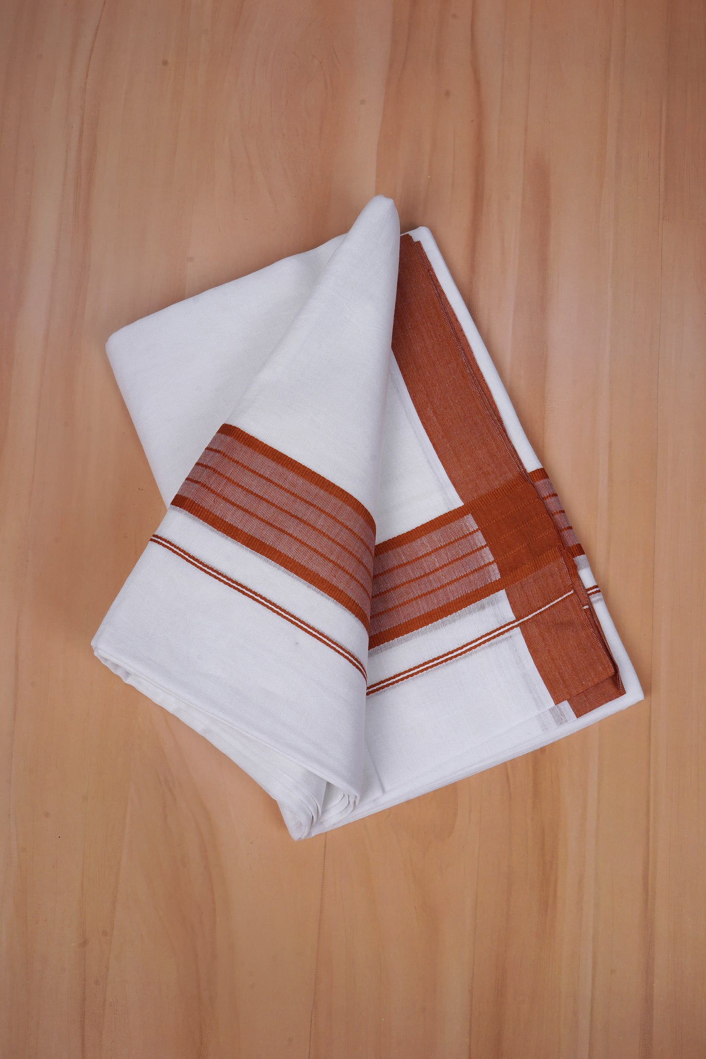 FCD-494 W/D DHOTI 3.0 MTR -  Brown