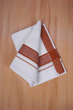 FCD-494 W/D DHOTI 3.0 MTR -  Brown
