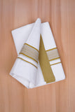 FCD-411 W/D DHOTI 3.80 MTR - Olive Green