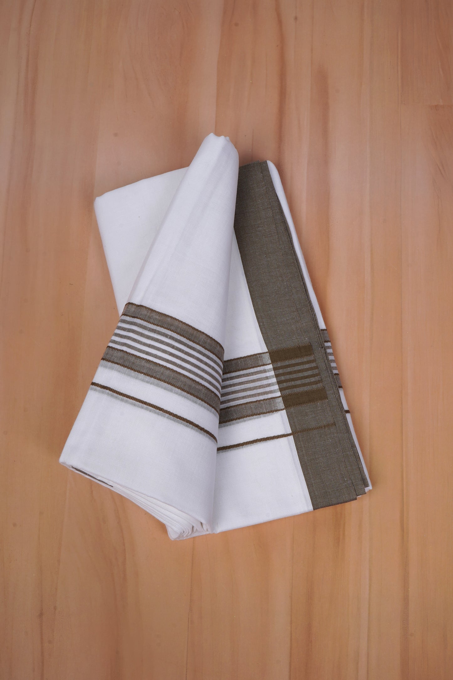 FCD-529 W/D DHOTI 3.80 MTR-Light Brown