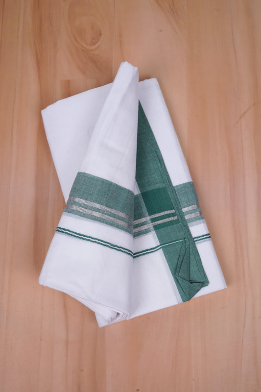 FCD-526 W/D DHOTI 3.80 MTR-Light Green