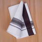 FCD-611 W/D DHOTI 3.80 MTR - Coffee Brown