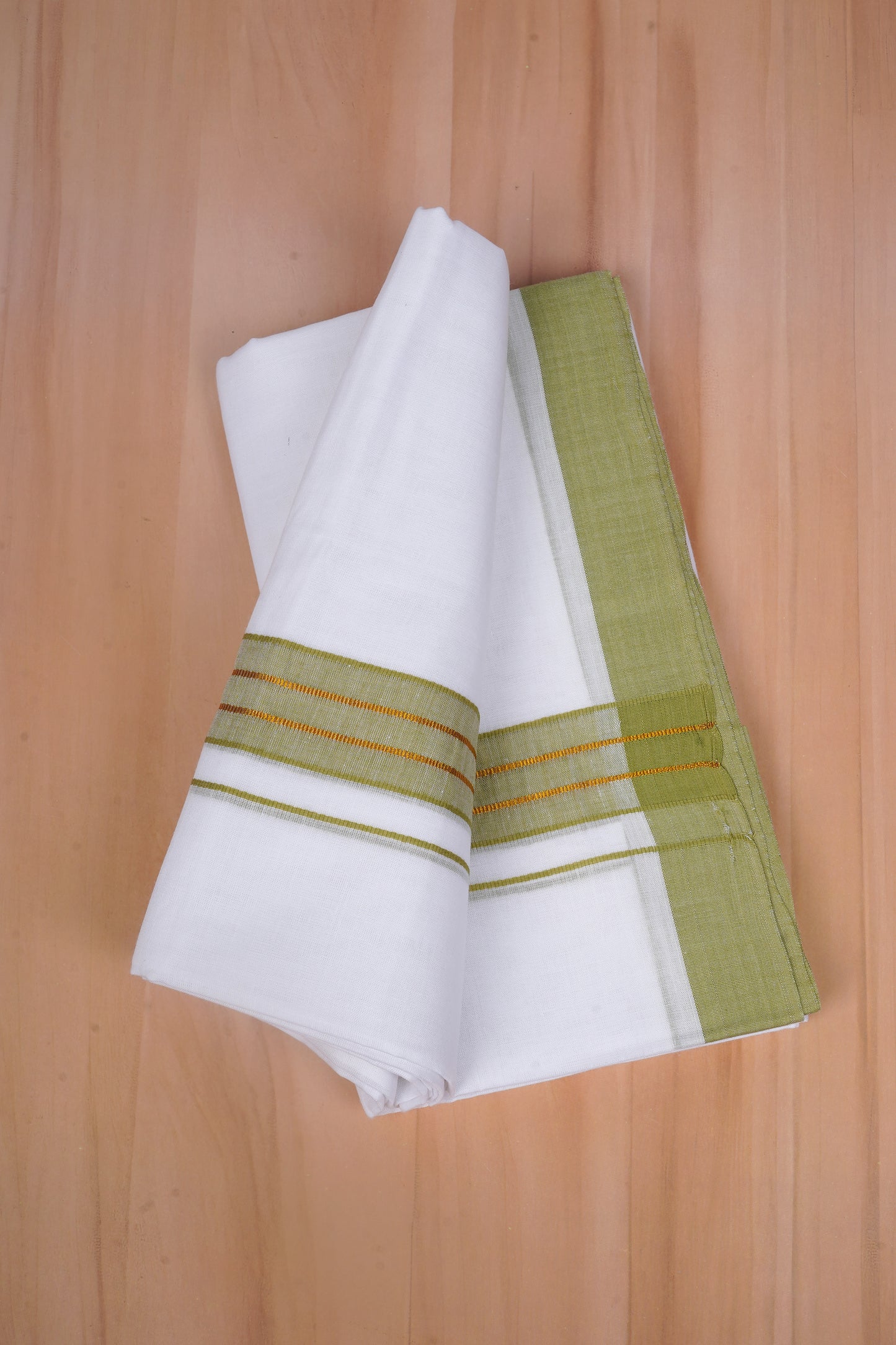 FCD-530 W/D DHOTI 3.80 MTR-Green