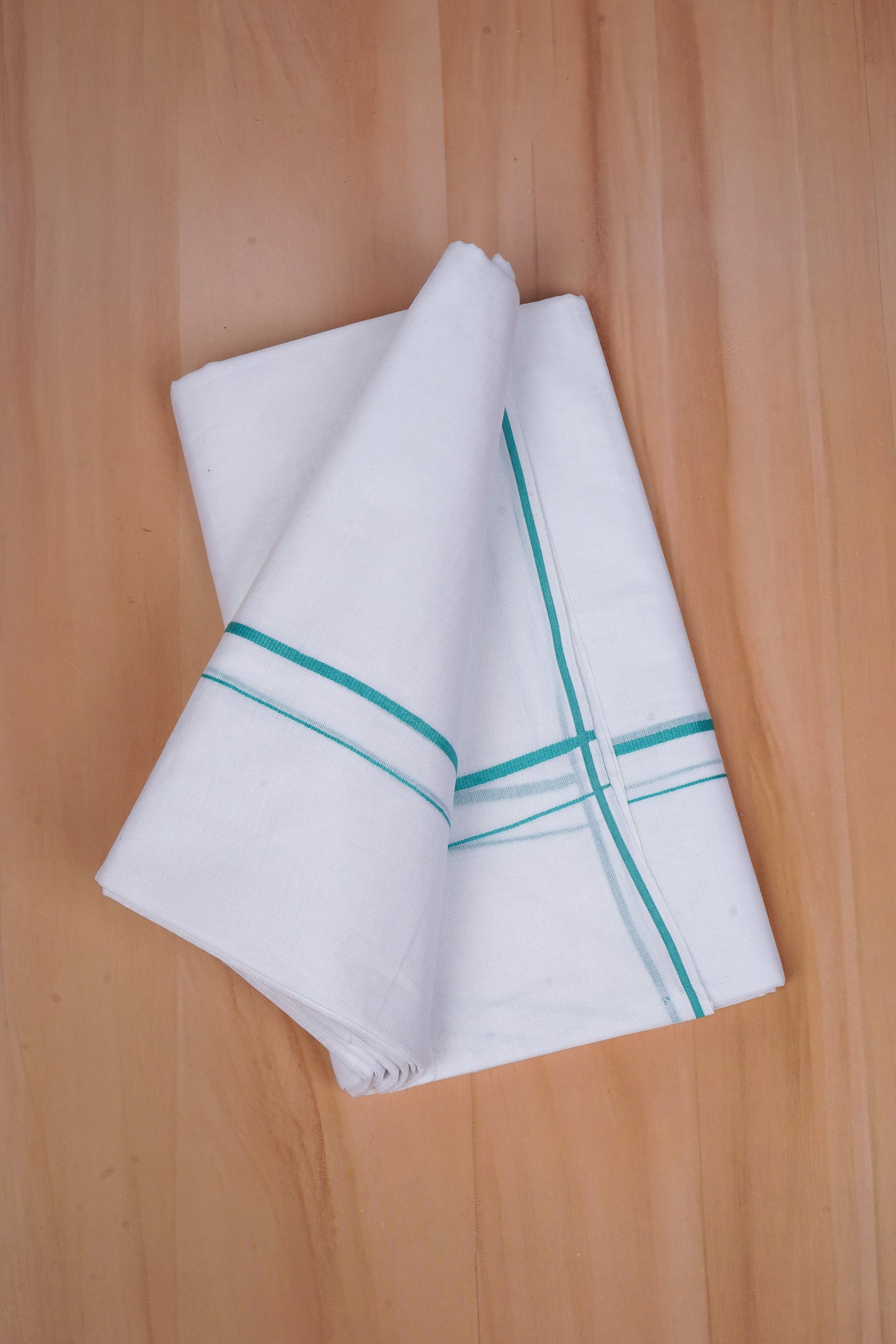 FCD-48 W/D DHOTI 3.80 MTR- Blue