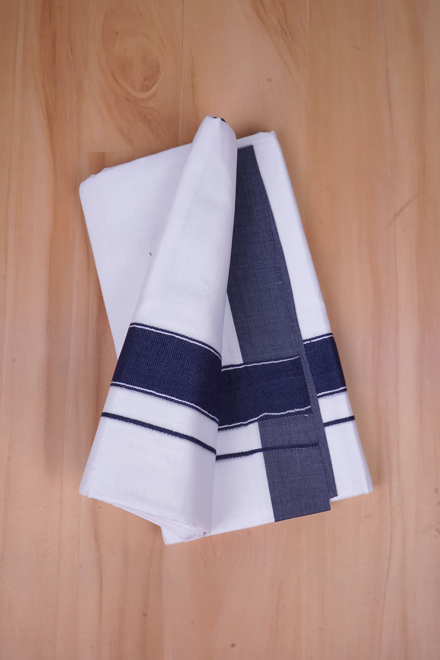 FCD-487 W/D DHOTI 3.80 MTR-Blue