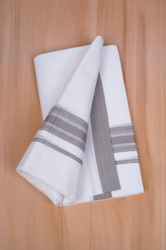 FCD-618 W/D DHOTI 3.80 MTR - Gray