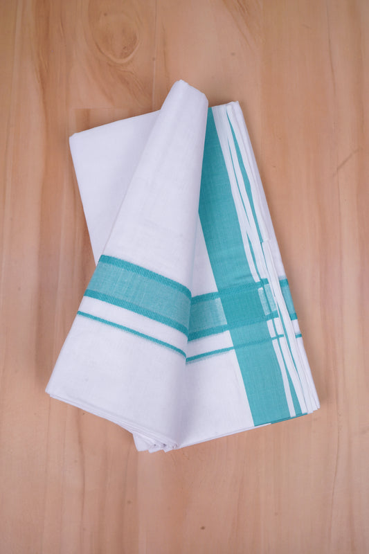 FCD-471 W/D DHOTI 3.80 MTR - Light Green