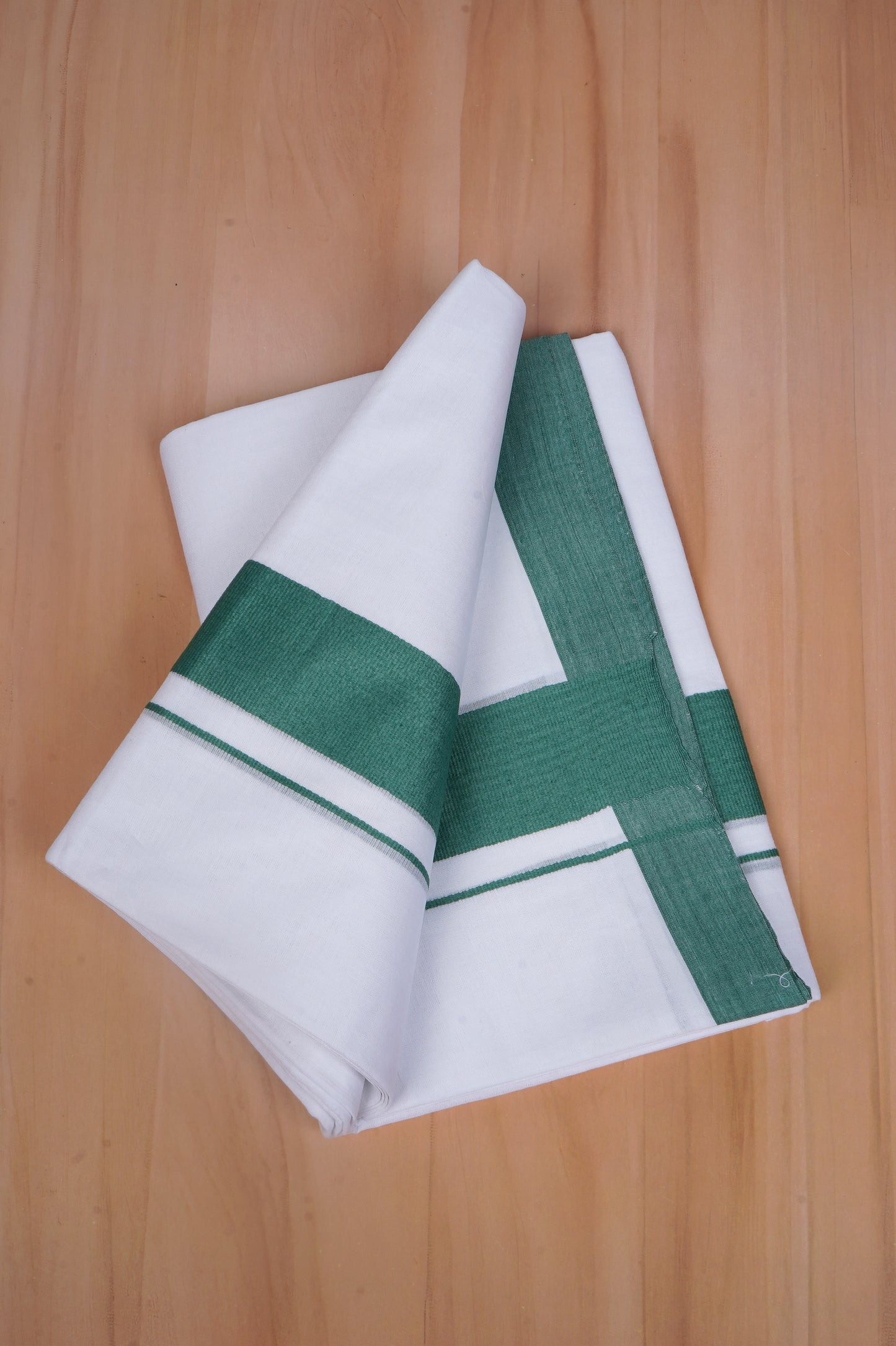 FCD-596 W/D DHOTI 3.80 MTR - Green