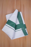 FCD-596 W/D DHOTI 3.80 MTR - Green