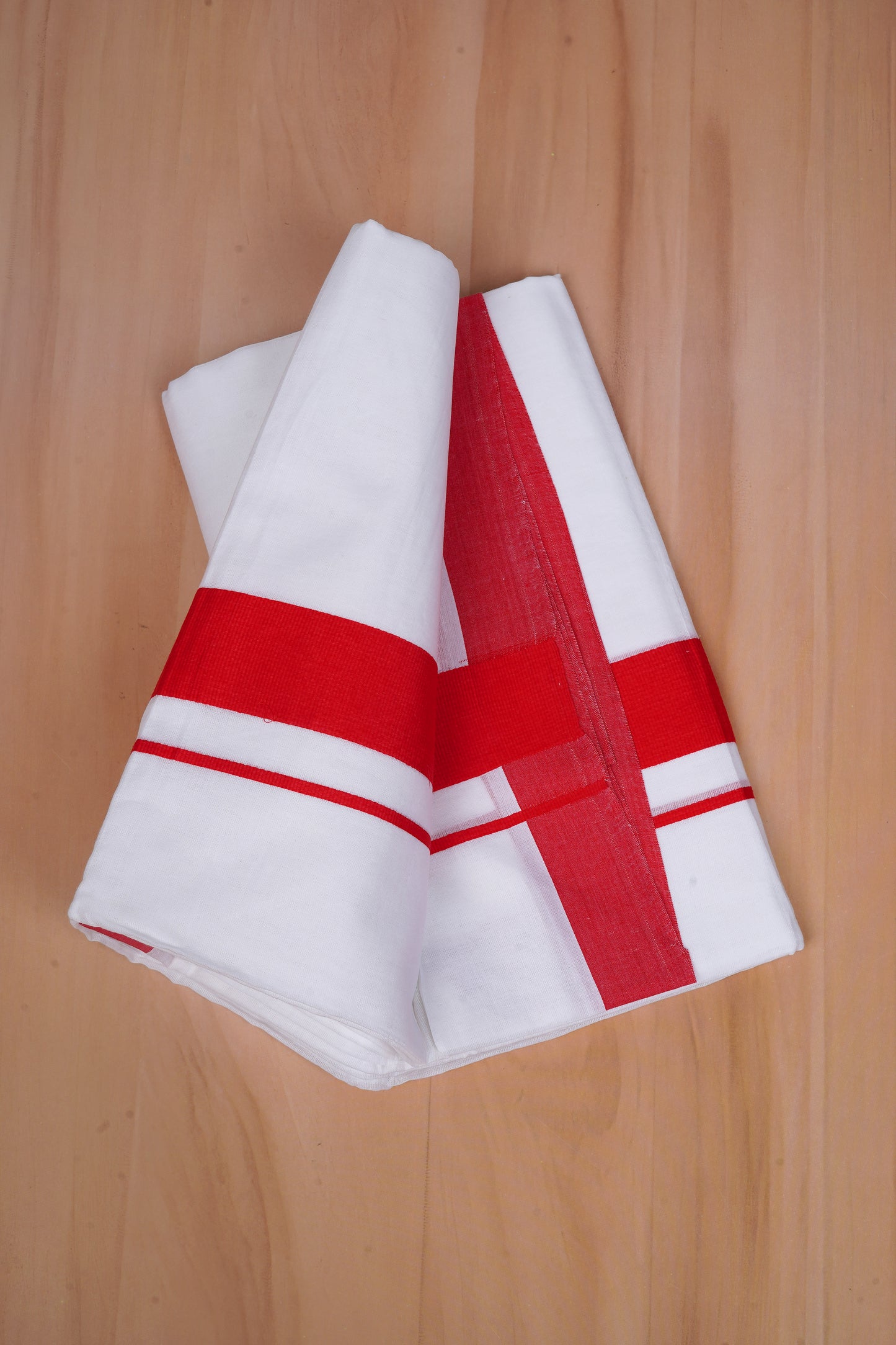 FCD-76 W/D DHOTI 3.80 MTR-Red