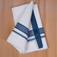 FCD-69 W/D DHOTI 3.80 MTR-Blue