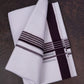 FD-133 W/D DHOTI 3.80 MTR-Brown