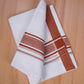 FCD-573 W/D DHOTI 3.80 MTR - Dark Brown