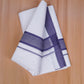 FCD-74 W/D DHOTI 3.80 MTR- Blue 2